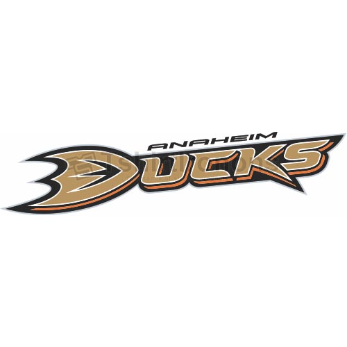 Anaheim Ducks T-shirts Iron On Transfers N52